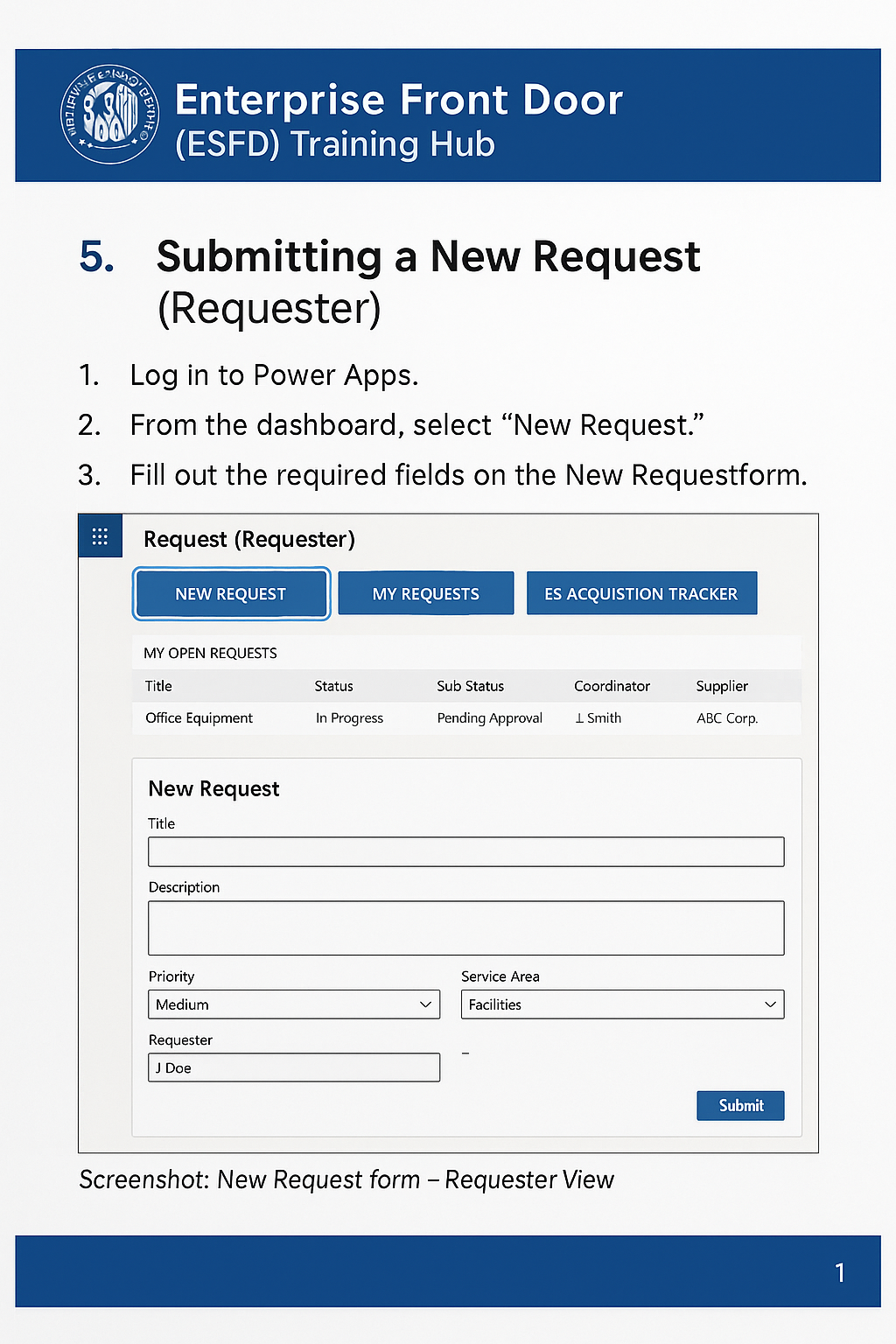 IRS Front Door Application Screenshot 2